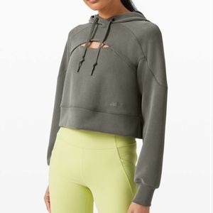 Lululemon Get Centred Crop Hoodie